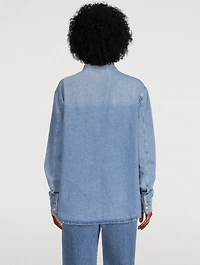 Josephine Skriver x Triarchy Denim Travel Shirt