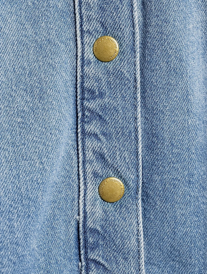 Josephine Skriver x Triarchy Denim Travel Shirt