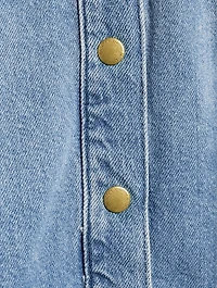 Josephine Skriver x Triarchy Denim Travel Shirt