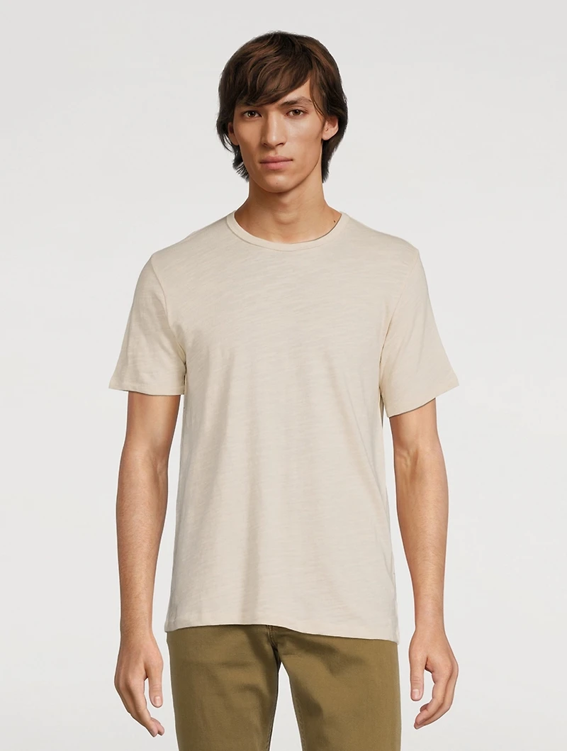 Slub Cotton Jersey T-Shirt