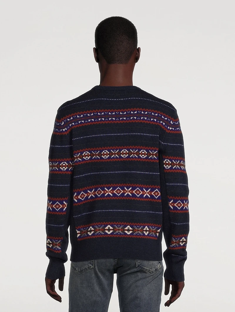 Wesley Wool Fair Isle Sweater