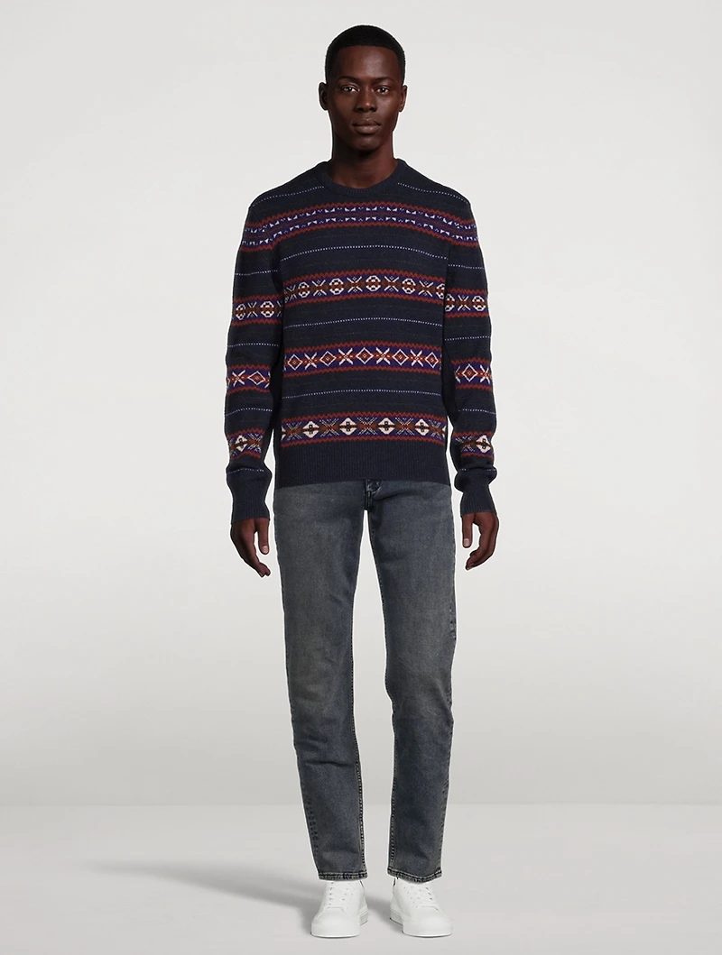 Wesley Wool Fair Isle Sweater