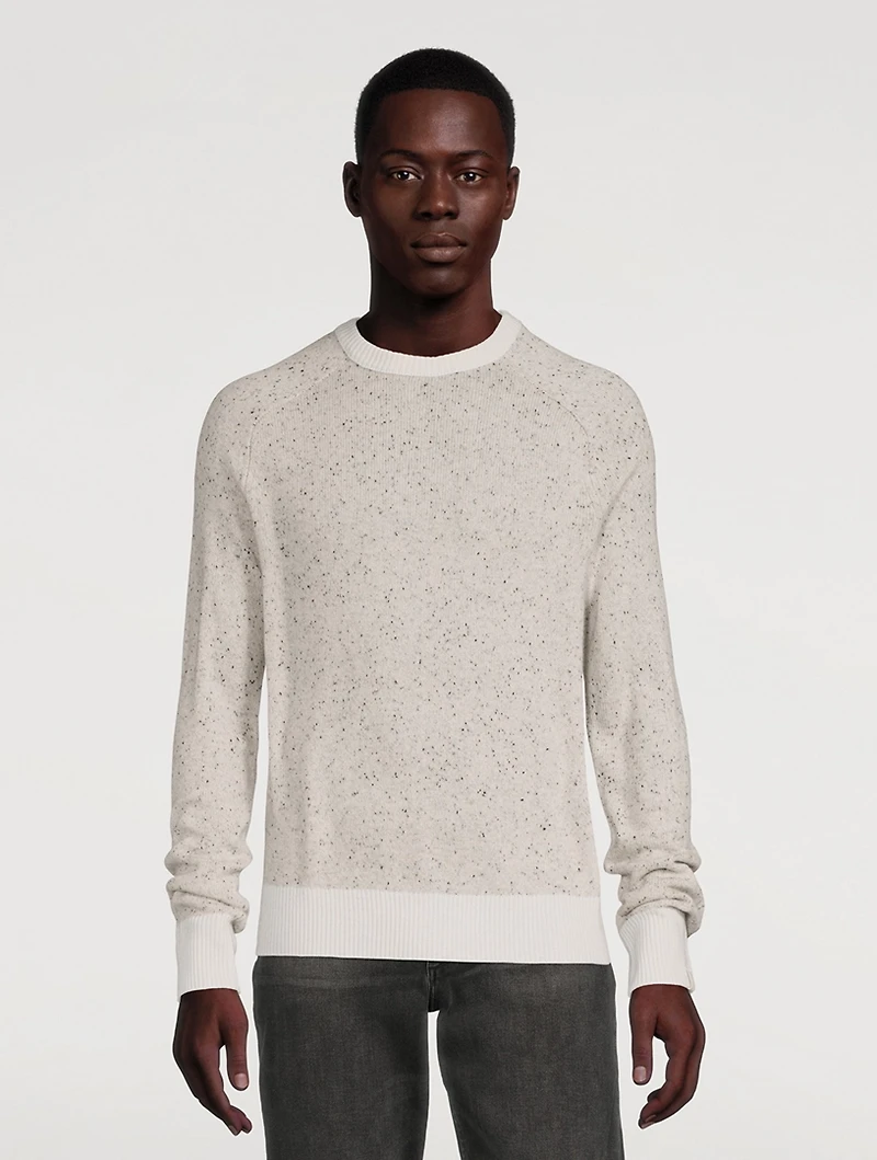 Harlow Donegal Cashmere Sweater