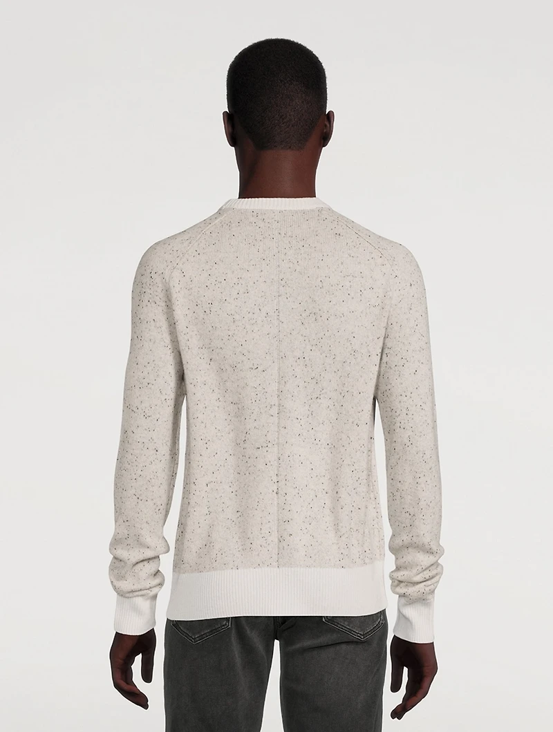 Harlow Donegal Cashmere Sweater