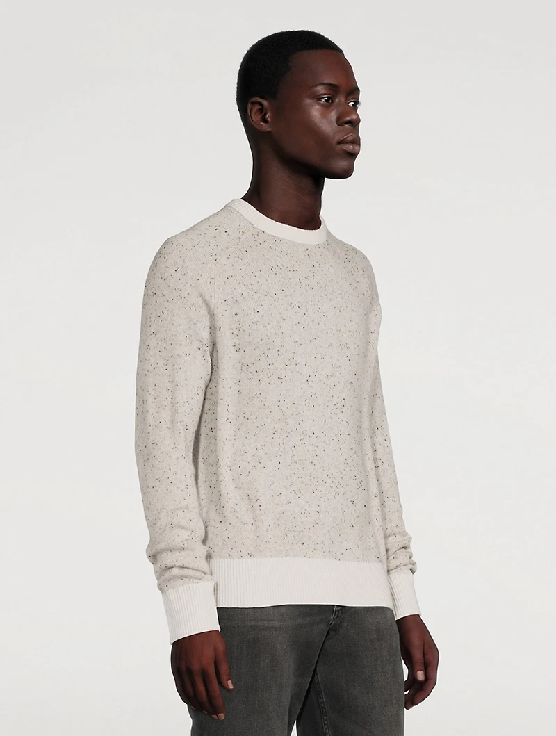 Harlow Donegal Cashmere Sweater