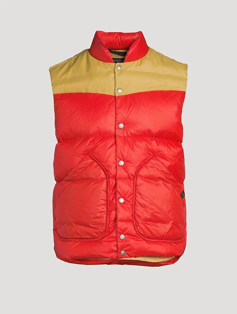 Down-Filled Shield Vest