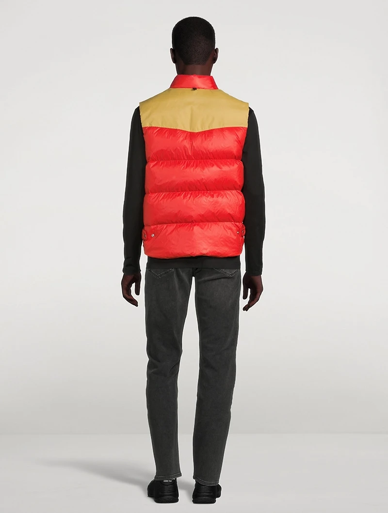 Down-Filled Shield Vest