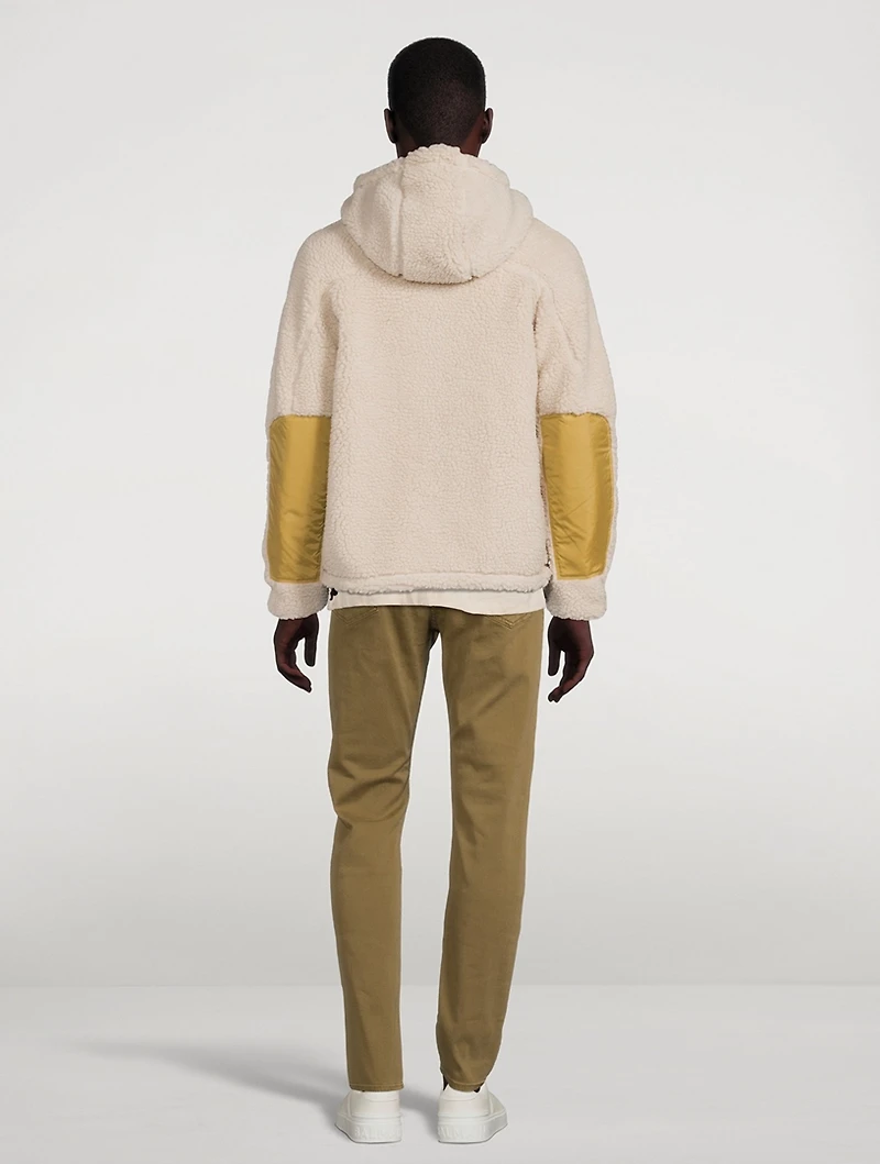 Sherpa Tactic Jacket With Hood