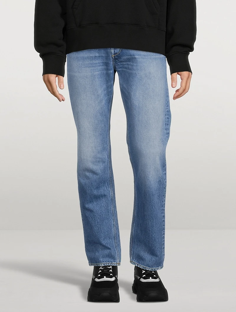 RB 21 Relaxed Straight-Leg Jeans