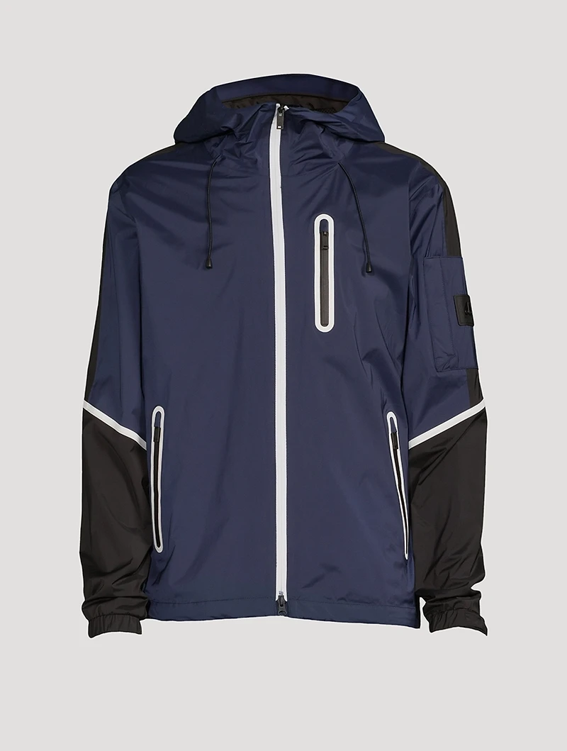 Jensen Zip Rain Jacket With Hood