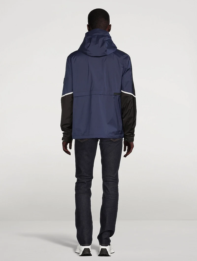Jensen Zip Rain Jacket With Hood