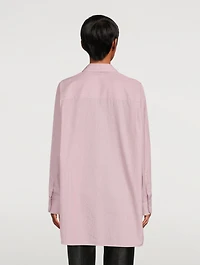 Luka Cotton Shirt Striped Print