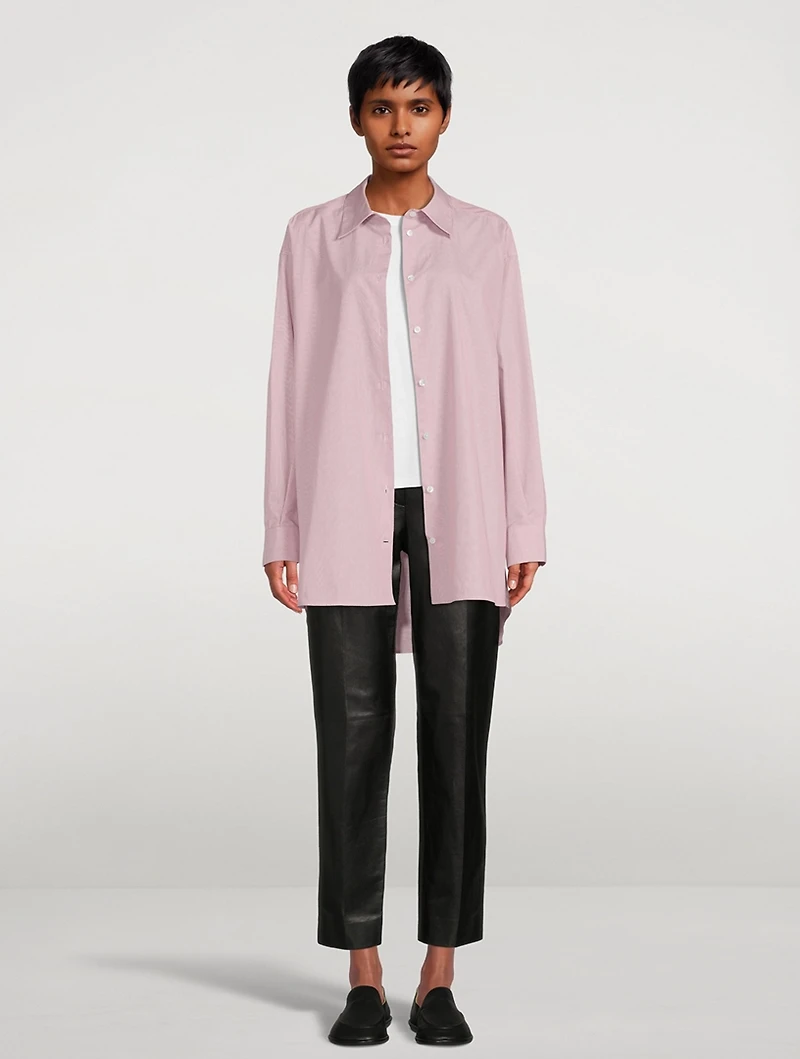 Luka Cotton Shirt Striped Print