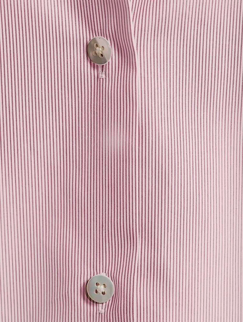 Luka Cotton Shirt Striped Print