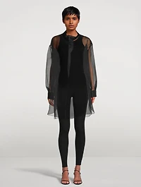 Talia Silk Organza Shirt