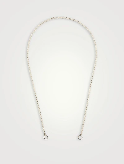 18-Inch 14K Gold Pulley Chain