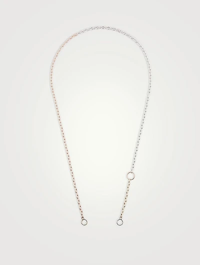 20-Inch 14K Gold 3 Loop Pulley Chain