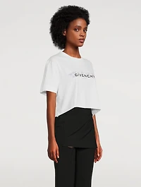 Palm Tree Logo Cropped T-Shirt