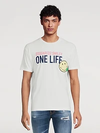Smiley Recycled-Cotton Cool T-Shirt