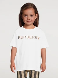 Cotton Embroidered Logo T-Shirt
