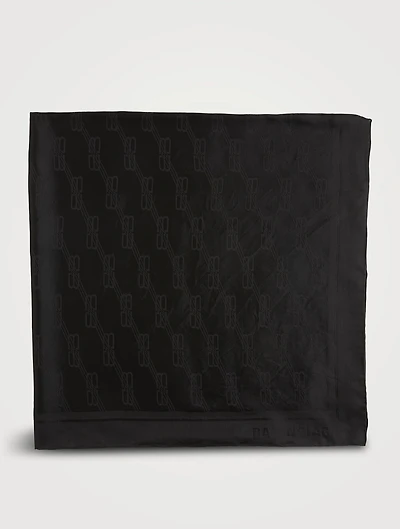 BB Jacquard Monogram Scarf