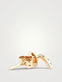 14K Gold Rainbow Earrings