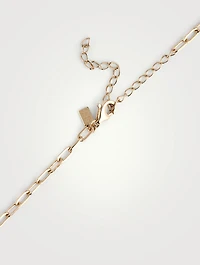 14K Gold Mini Link Necklace