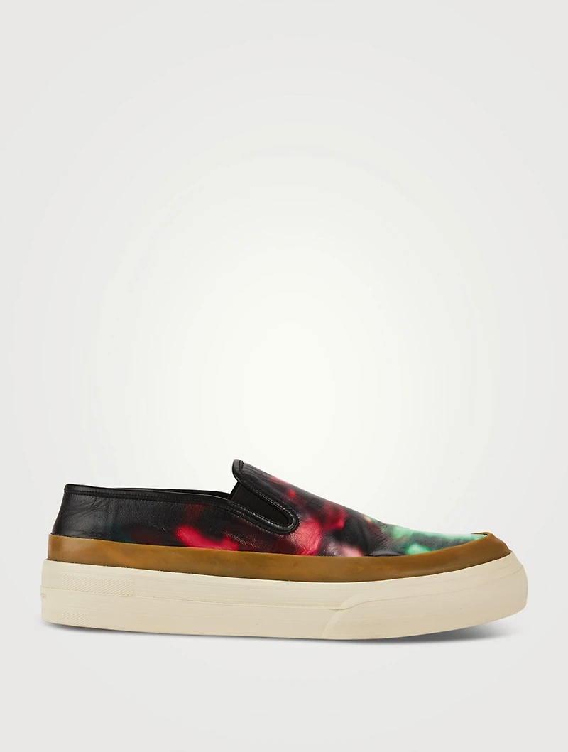 Leather Slip-On Shoes