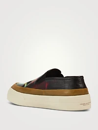 Leather Slip-On Shoes