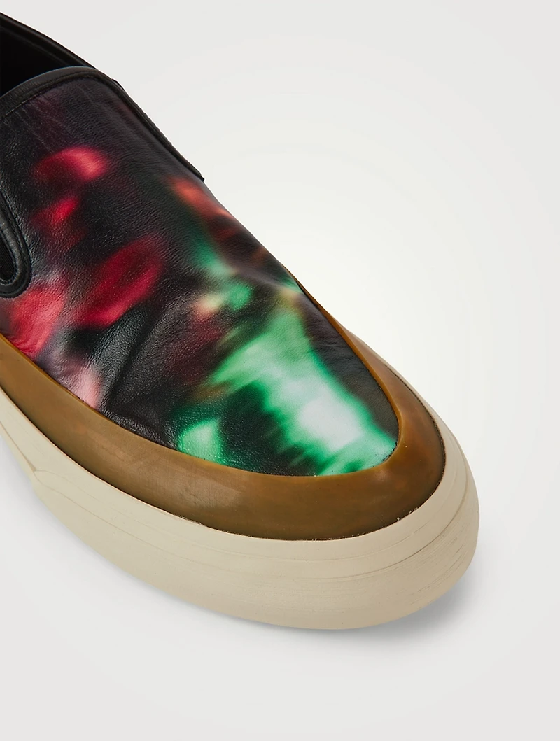 Leather Slip-On Shoes