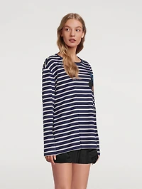 Stella McCartney x Disney Breton Stripe Long Sleeve T-Shirt