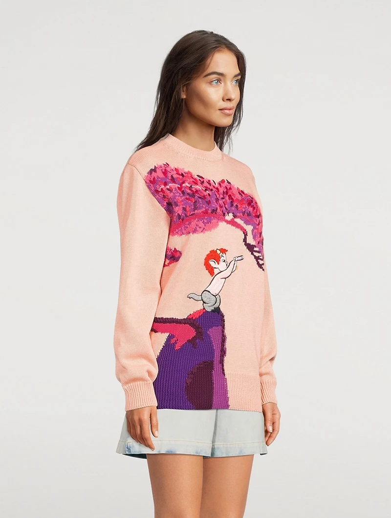 Stella McCartney x Disney Landscape Intarsia Sweater