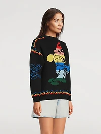 Stella McCartney x Disney Rainbow Mickey Sweater
