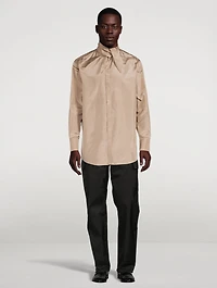 Washed Silk Taffeta Shirt