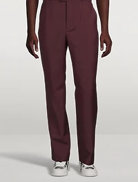 Mohair and Wool Dress Pants