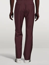Mohair and Wool Dress Pants