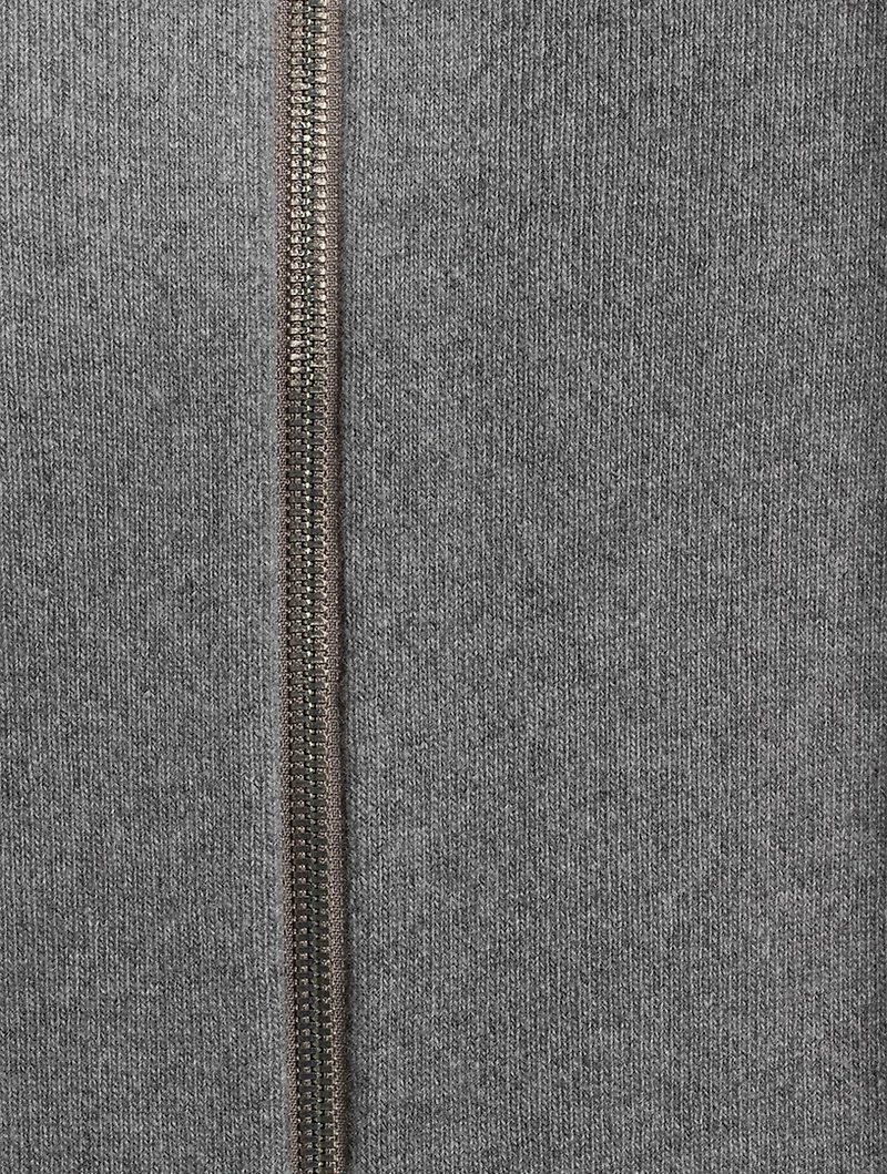 Wool And Cashmere Zipper Jacket