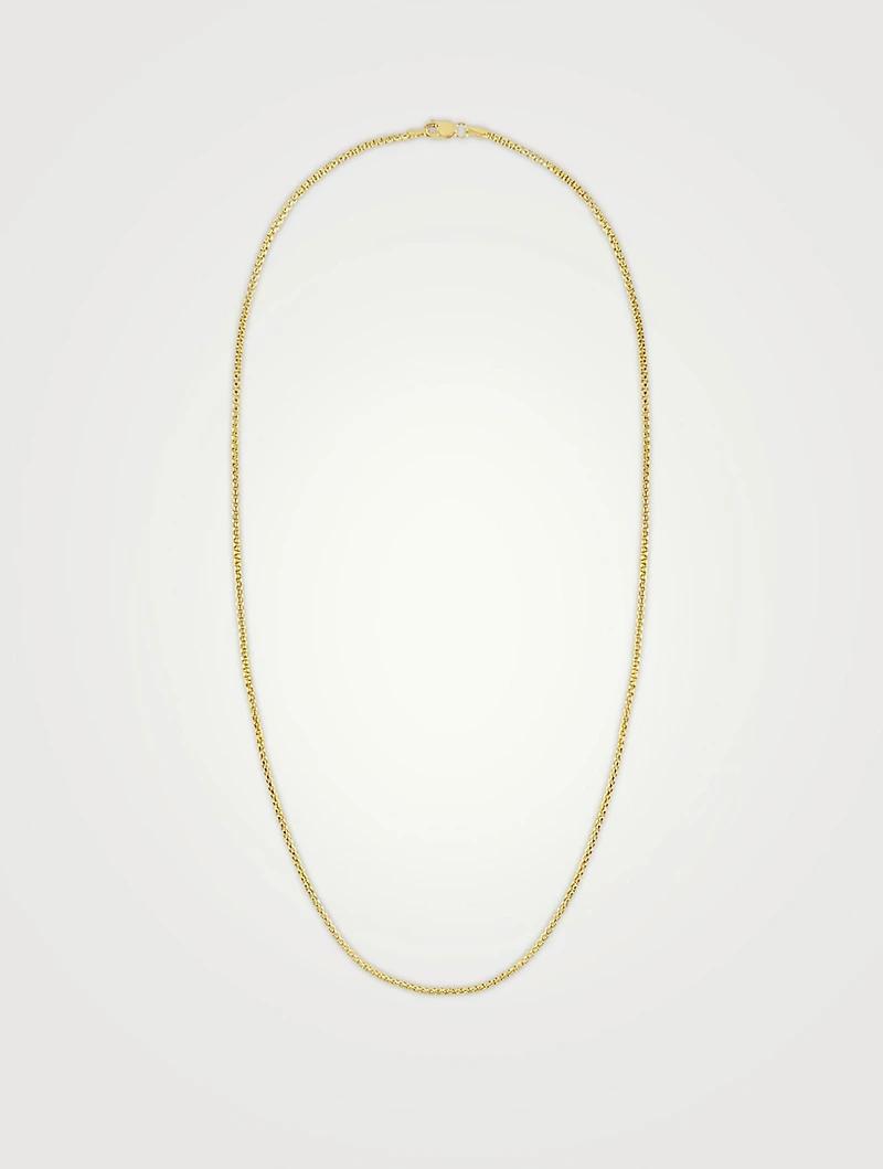 14K Gold Fill Hudson Chain Necklace