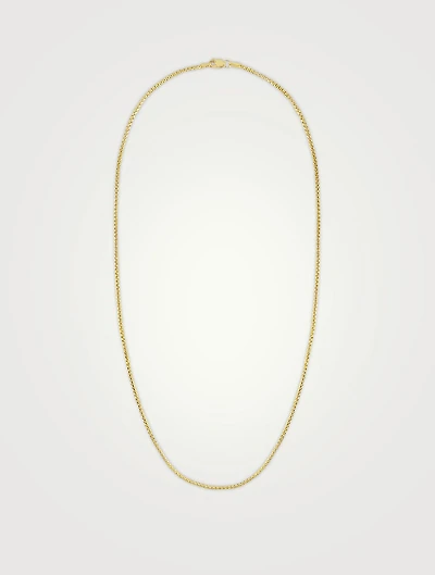 14K Gold Fill Hudson Chain Necklace