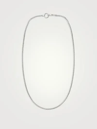 Sterling Silver Hunter Chain Necklace