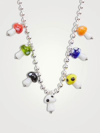 The Mushroom Charm Necklace