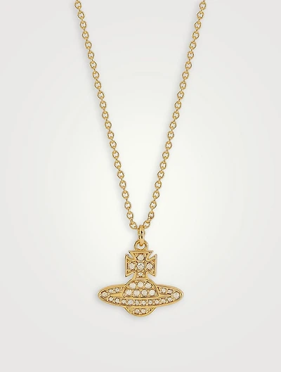 Romina Pavé Orb Pendant Necklace