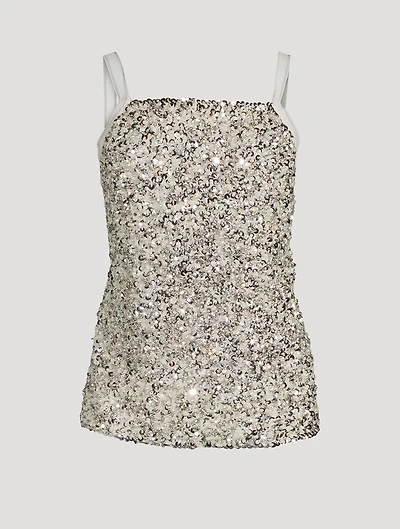 Embellished Apron Top