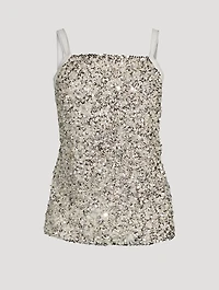Embellished Apron Top