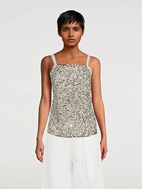 Embellished Apron Top