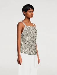 Embellished Apron Top