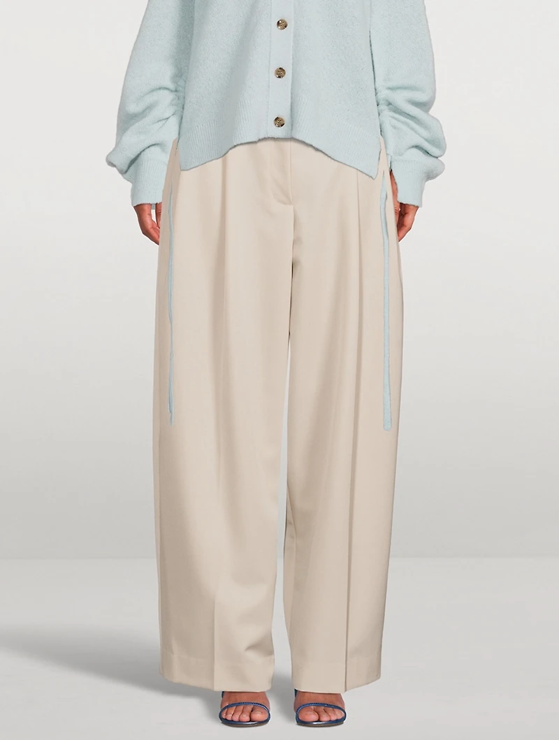 Wide-Leg Trousers