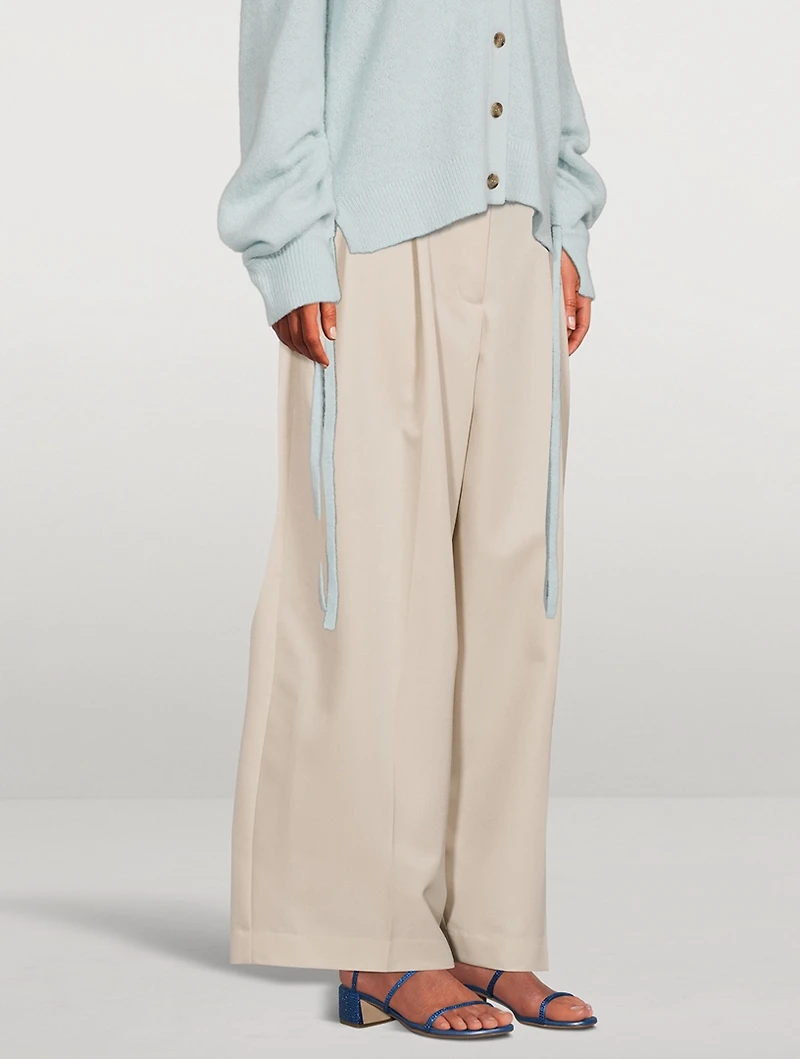 Wide-Leg Trousers