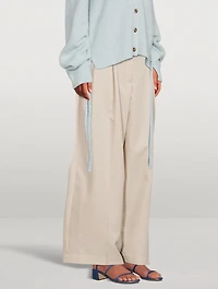 Wide-Leg Trousers