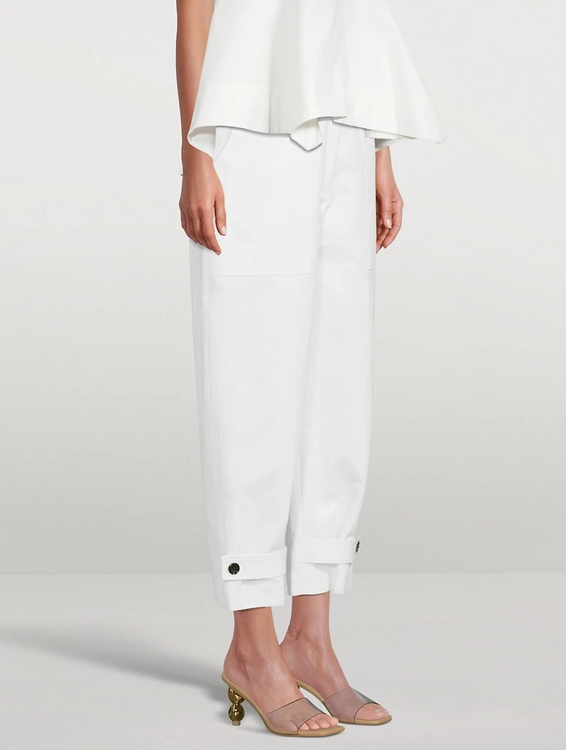 Cotton Twill Utility Trousers